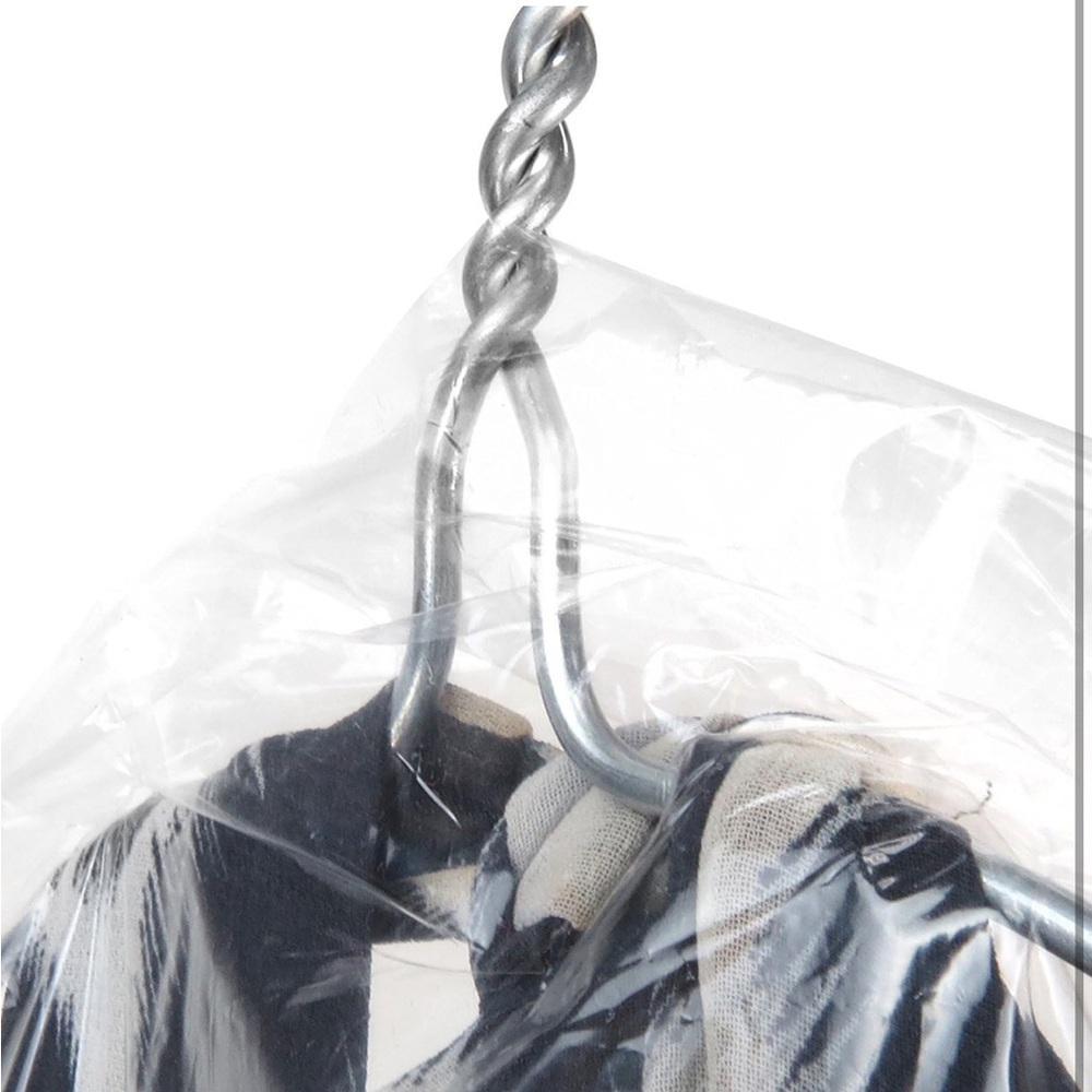 Hangerworld 20 Clear 48”‎ Dry Cleaning Laundry Polythylene Garment Clothes Cover - Picture 5 of 6